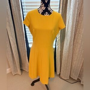 Boden Vibrant Yellow Dress